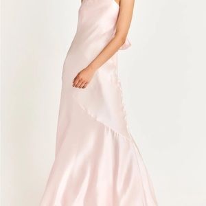 love shack fancy oaklynn dress pale pink 8